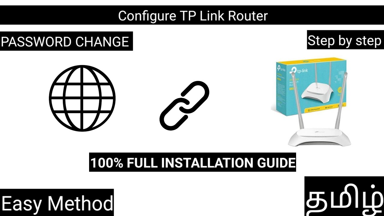 HOW TO CHANGE WIFI PASSWORD | CONFIGURE TP LINK ROUTER TAMIL|TECHLAB