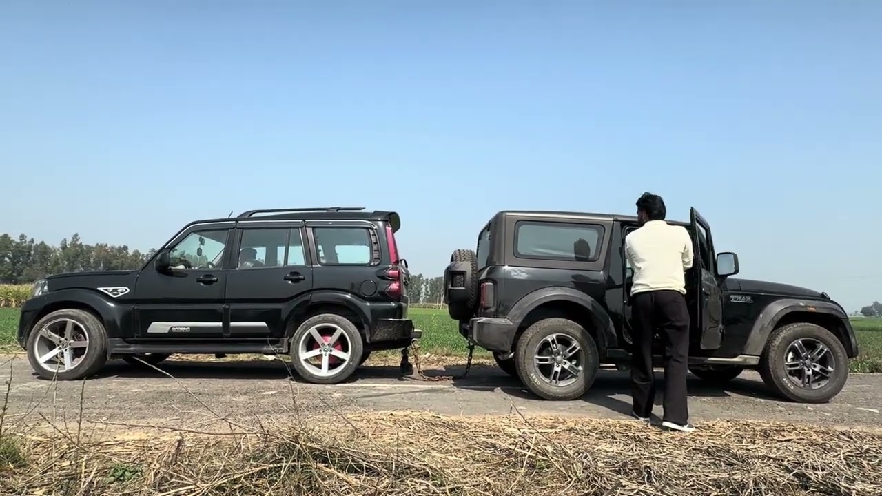 Tochan Thar vs Scorpio 🚗