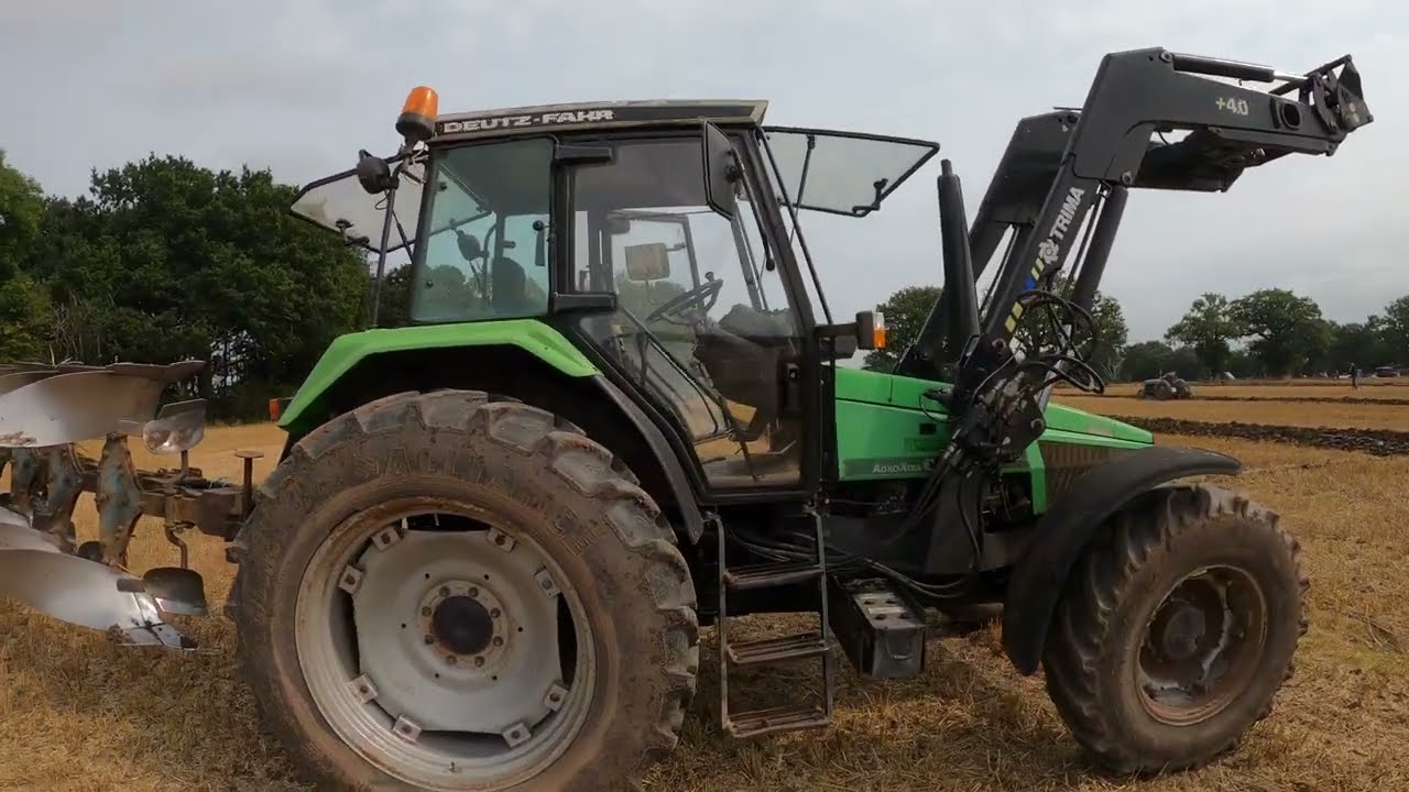 1995 Deutz-Fahr AgroXtra 6.07 4WD 5.7 Litre 6-Cyl Diesel Tractor (100 HP) Wythall Ploughing 2024