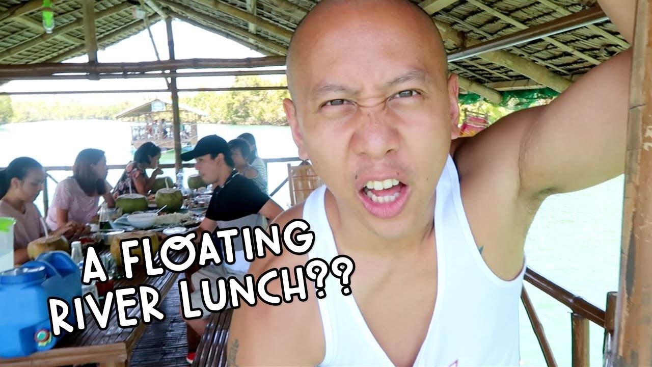 FLOATING RIVER LUNCH IN PHILIPPINES (BOLINAO, PANGASINAN) | Vlog #118