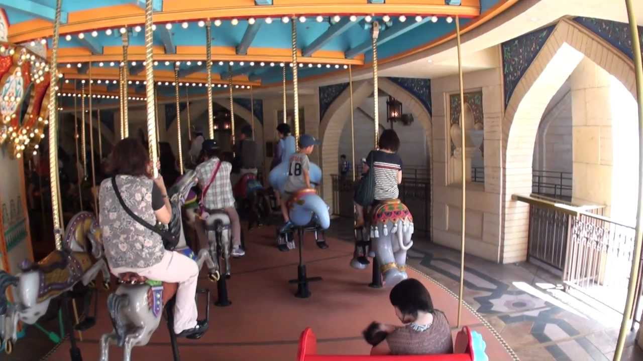 🔴東京ディズニーシー キャラバンカルーセル / Caravan Carousel at Tokyo Disney Sea