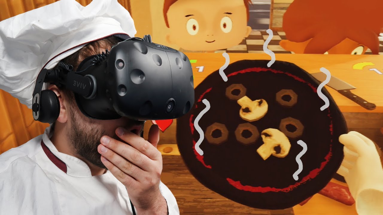 SPALIŁEM KLIENTOWI PIZZĘ NA WĘGIEL - Pizza Master VR (HTC VIVE VR)