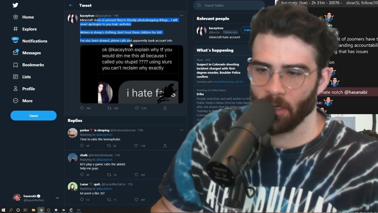 HasanAbi on Dream and Kaceytron Drama
