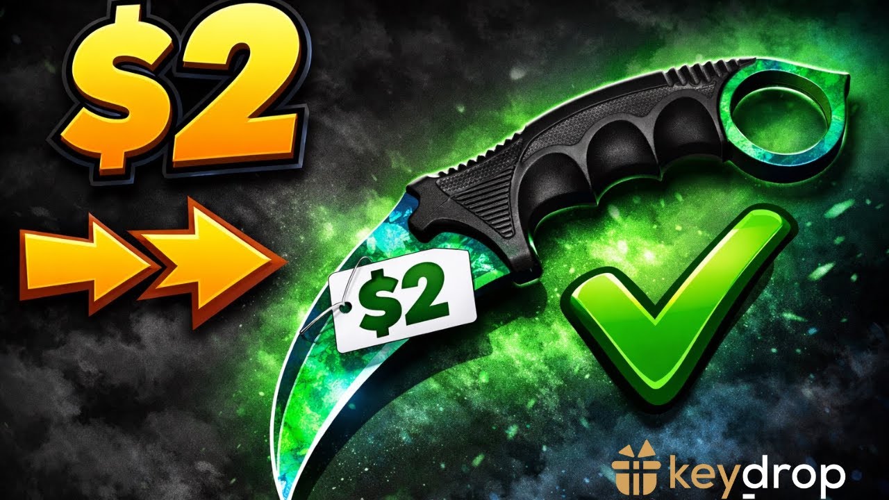 I Went FROM $2 to a KNIFE on Keydrop??? Keydrop Promo Code 2026 & CS2 KNIFE GIVEAWAY