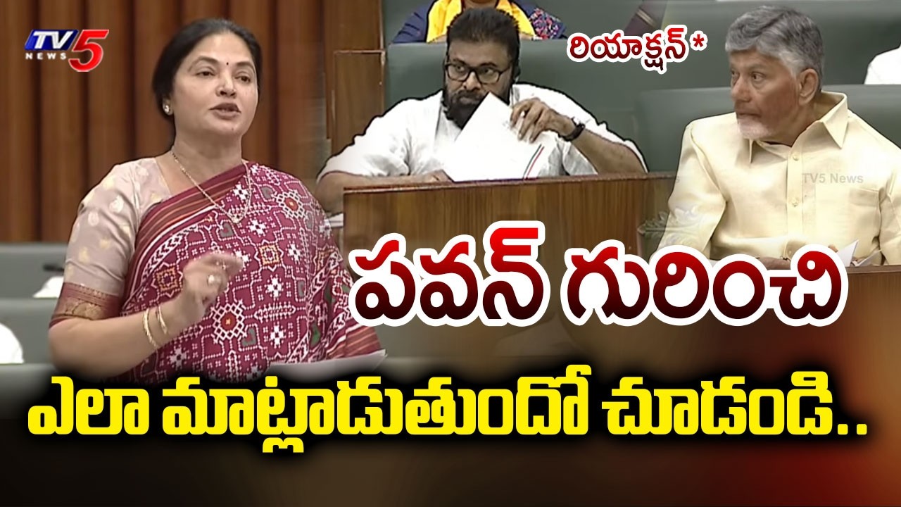 Kovvur MLA Vemireddy Prashanthi Reddy about Deputy CM Pawan Kalyan | AP Assembly | TV5 News