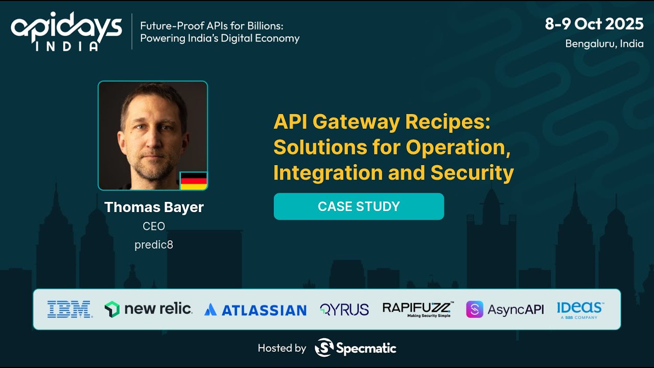 Рецепты API Gateway: решения для эксплуатации, интеграции и безопасности от Томаса Байера #apiday...