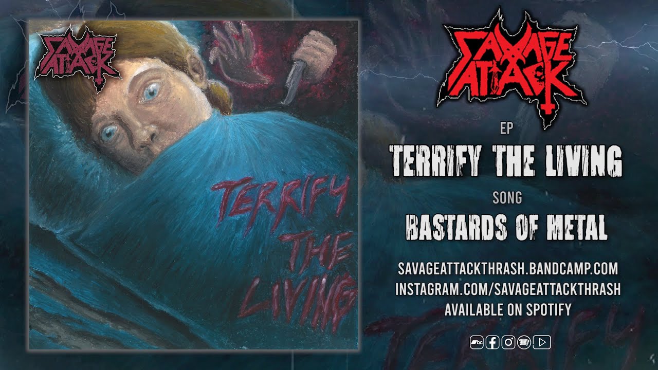 Savage Attack - Terrify the Living (2025) Thrash Metal 🇺🇸 EP
