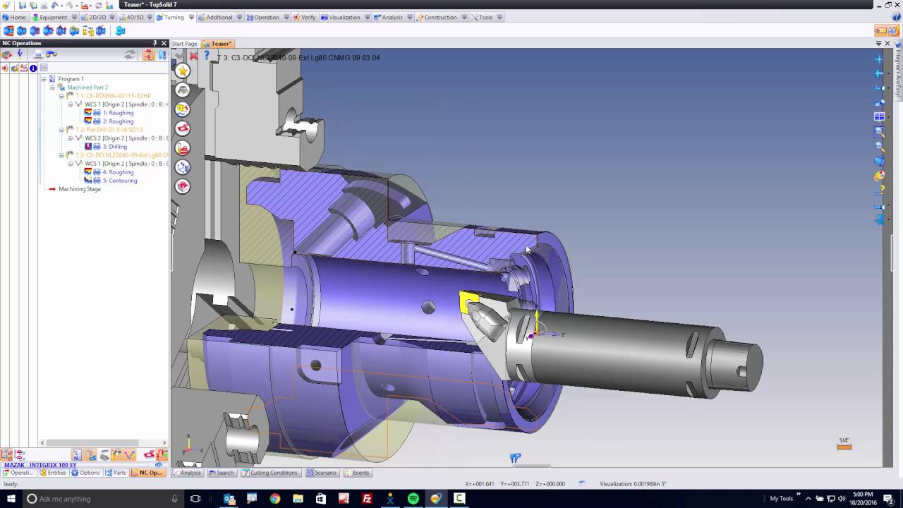 TopSolid - Making programming an Integrex look easy