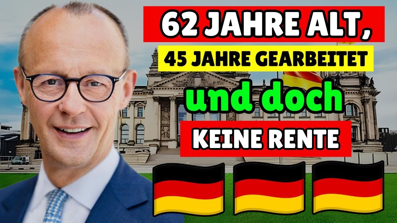 Rente  62 Jahre alt, 45 Jahre gearbeitet und dann doch keine Rente