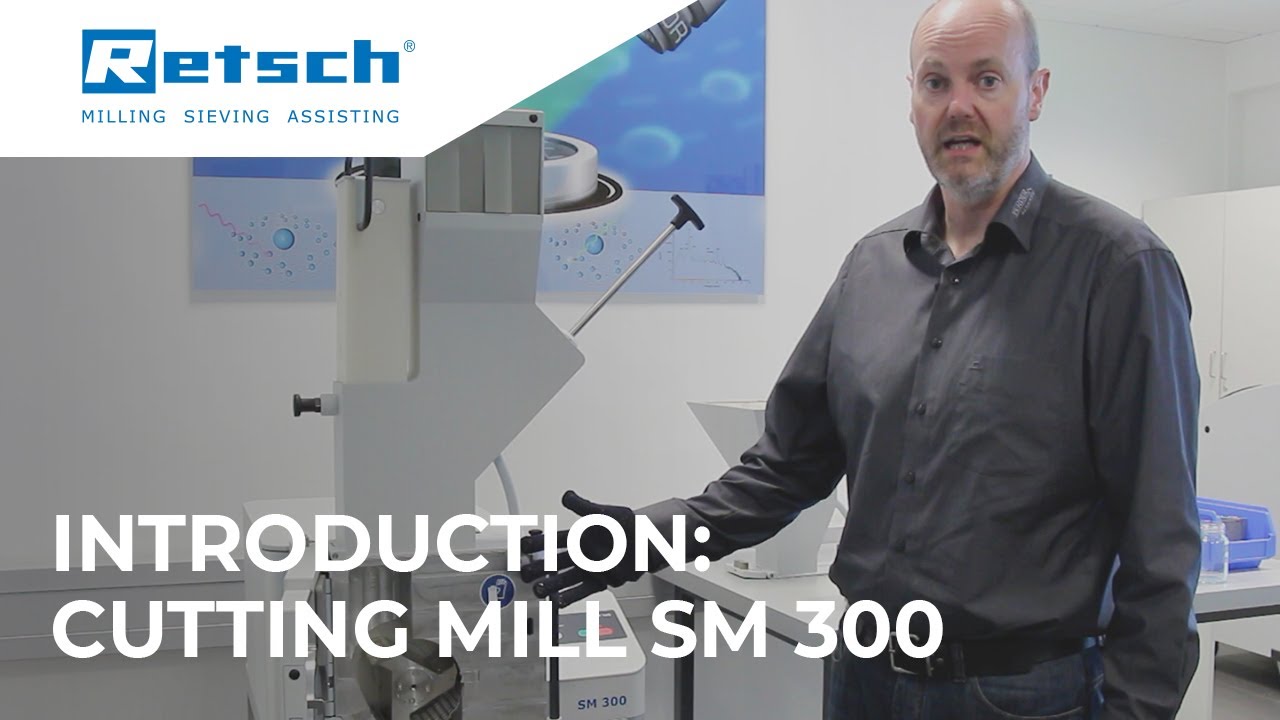 Cutting Mill SM 300 - Introduction #RETSCH #cuttingmill #laboratoryinstruments