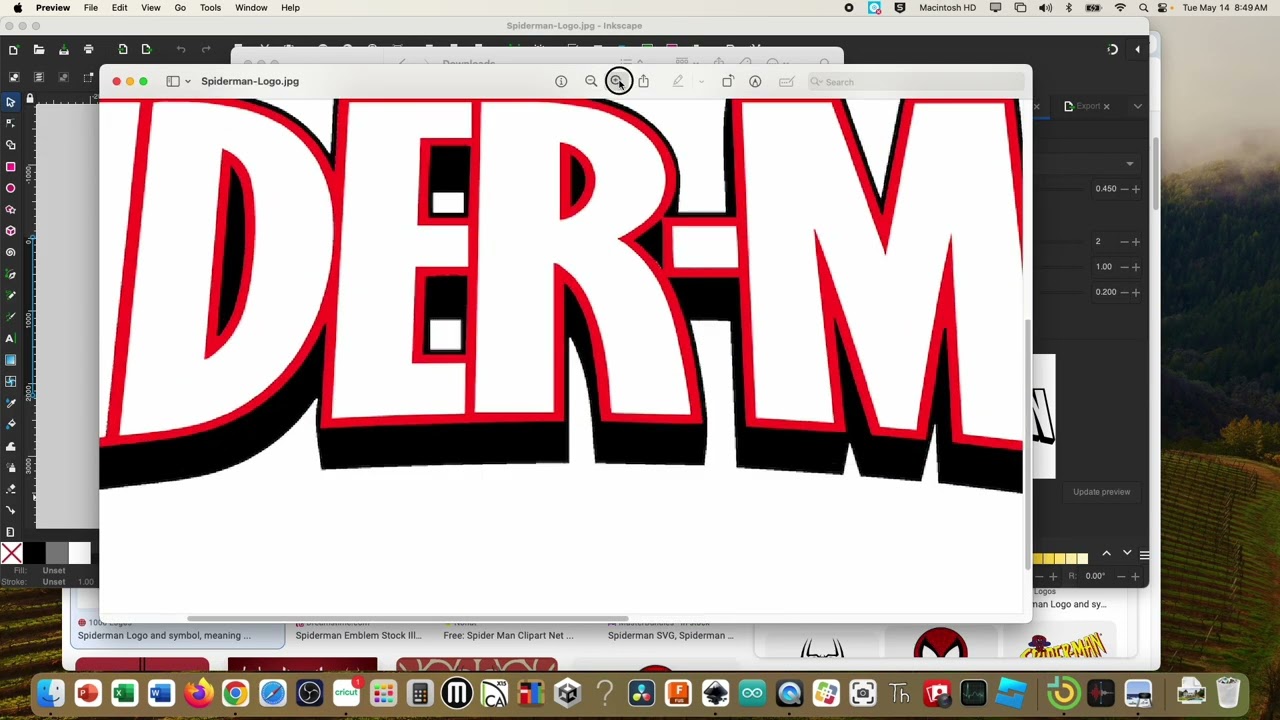 CNC: Convert Image to SVG in Inkscape cut in Easel