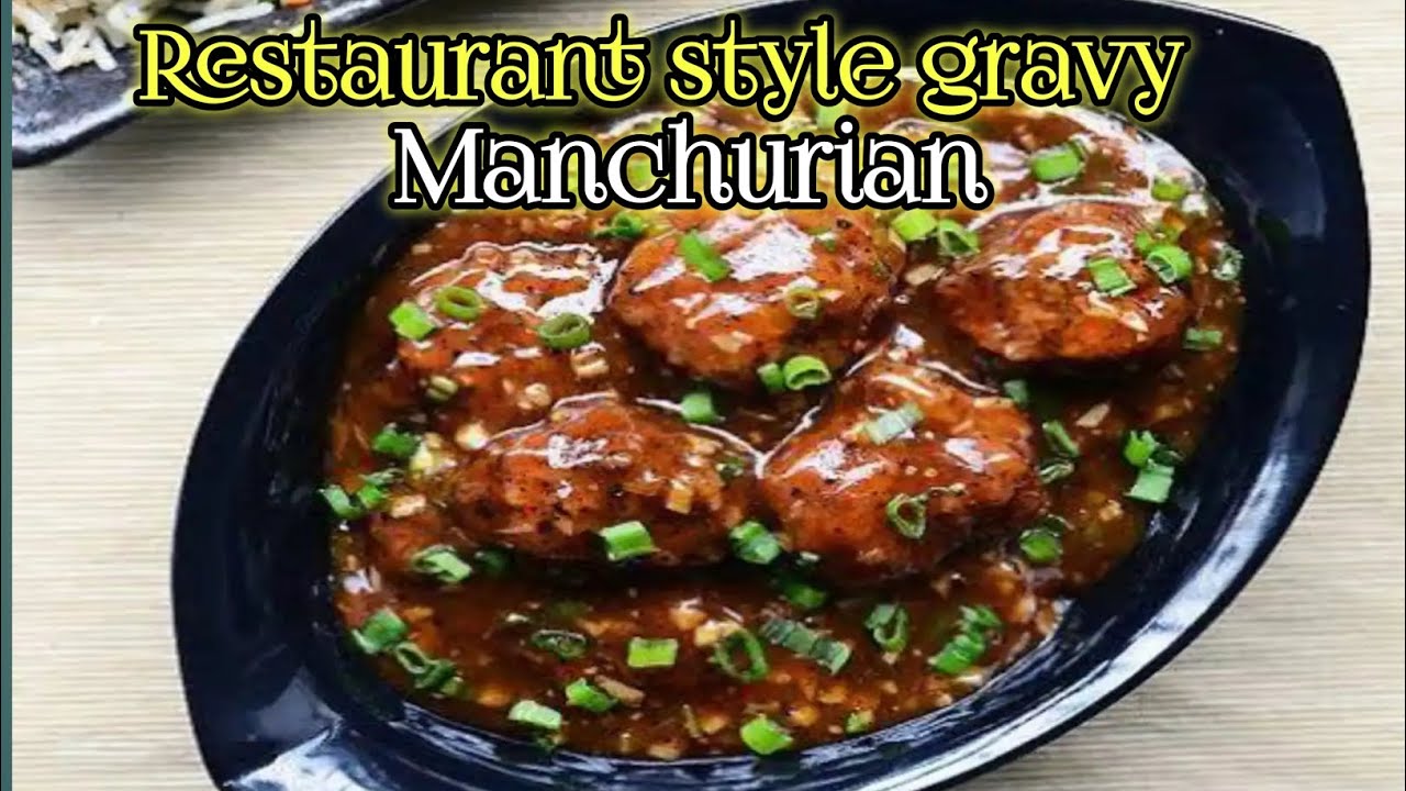 Restaurant Style Veg Manchurian Gravy Recipe | Ghar Par Banaye Perfect Chinese Manchurian