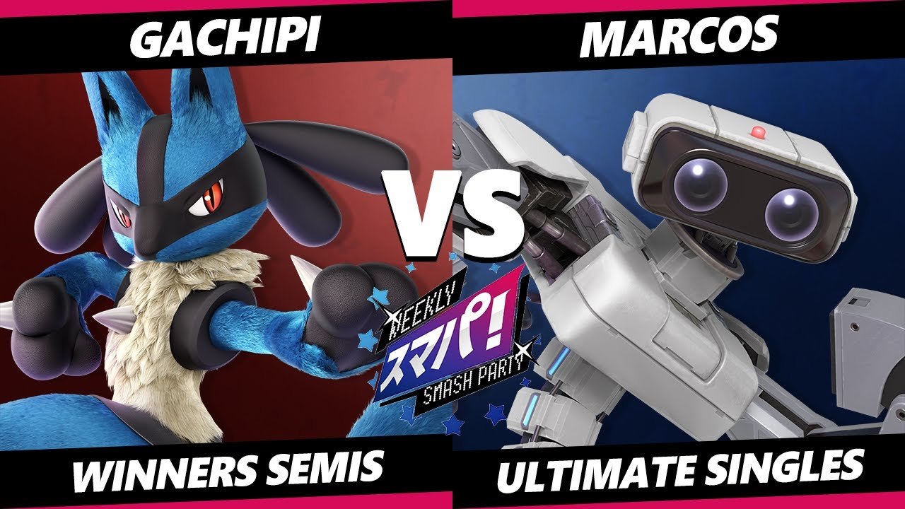 Sumapa 181 TOP 8 - Gachipi (Lucario) Vs. Marcos (ROB) Smash Ultimate - SSBU