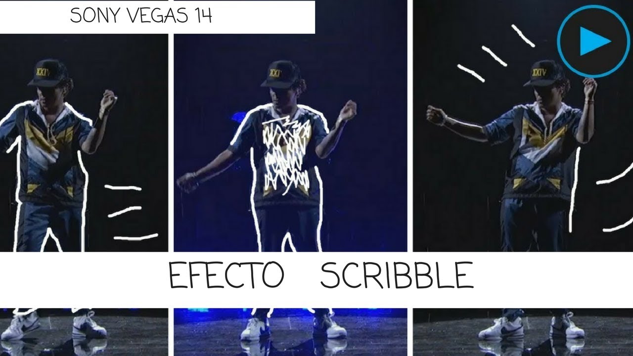 Efecto scribble con animacion  Sony Vegas 14