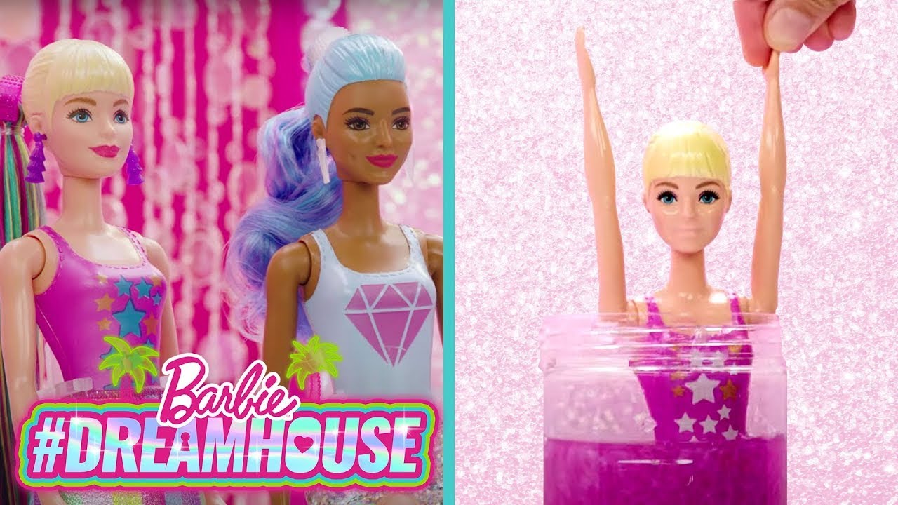 @Barbie | GLITTER SPA DIYS! LIP BALM + LOTION + CLAY MASKS ✨💋 | #DreamHouse Episode 11