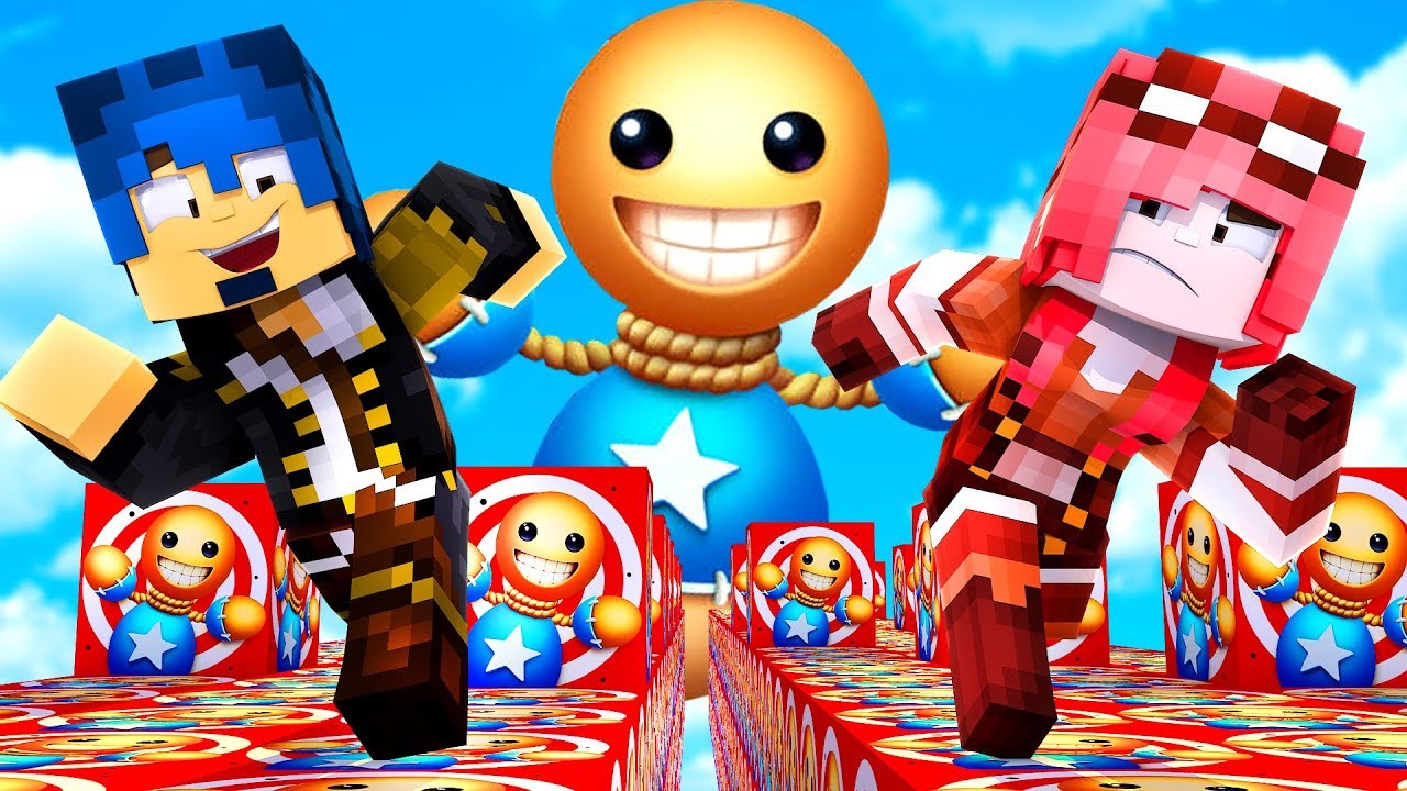 Minecraft ITA - LA CORSA DEI LUCKY BLOCK DI KICK THE BUDDY!!