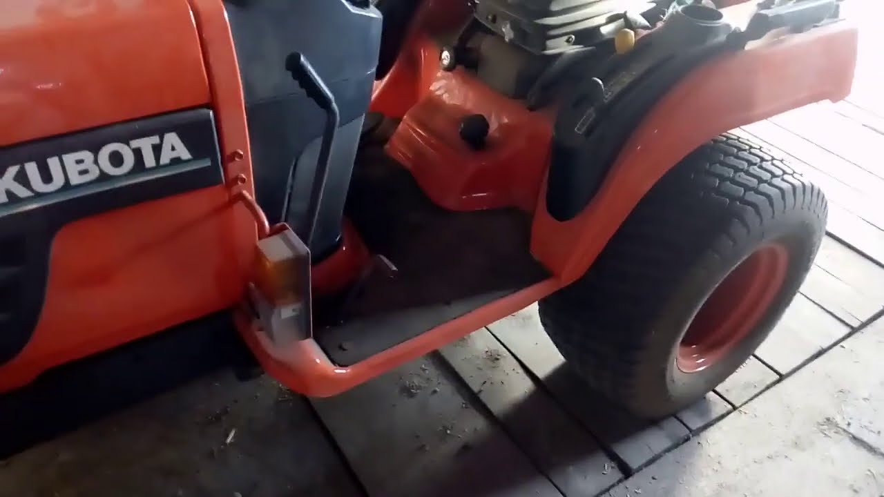 Vlog 1 Kubota BX2200