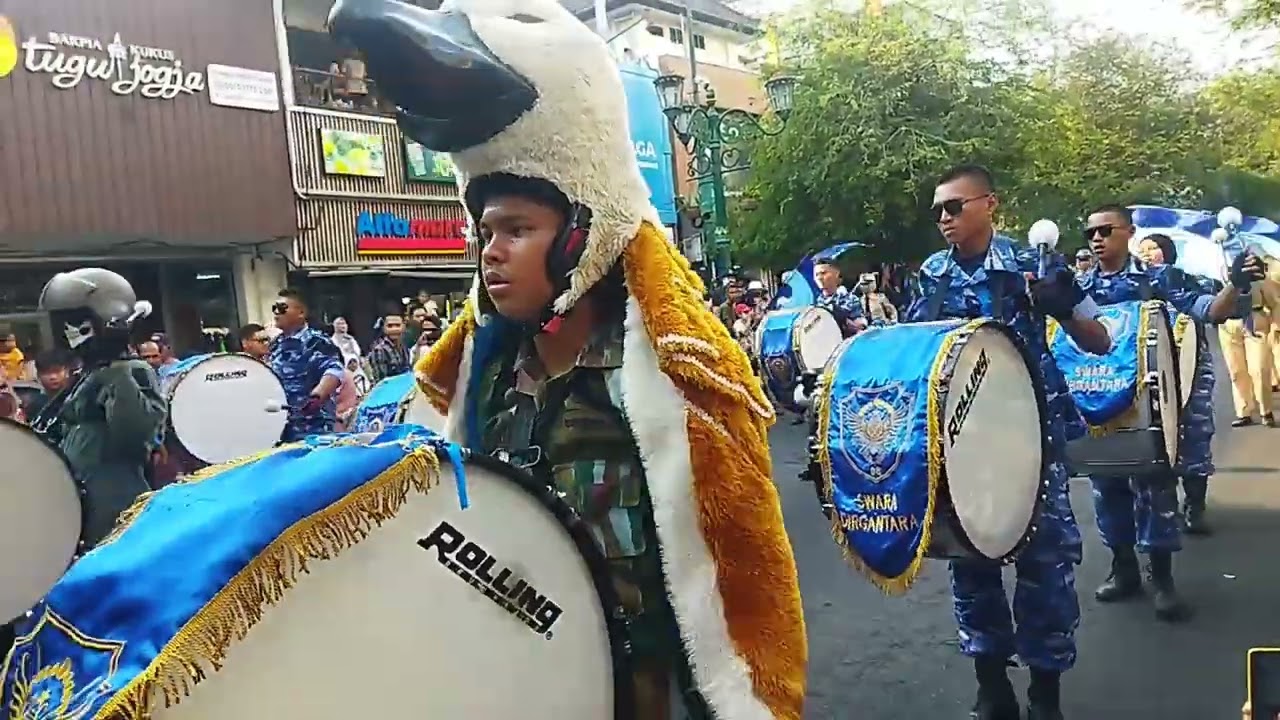 Street parade Piala Raja | HB Cup 2023 | Drumband SMK Dirgantara