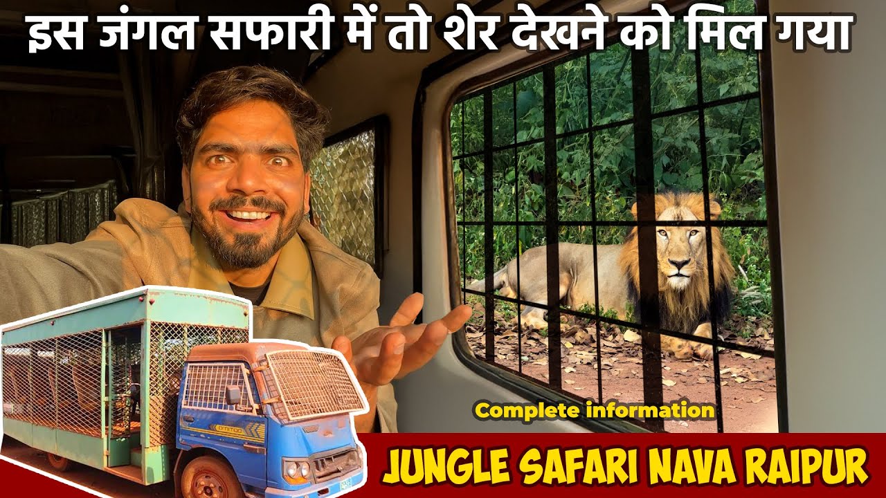 Nandanvan jungal safari Raipur | Naya Raipur Jungle Safari | Raipur jungle safari |  jungle safari