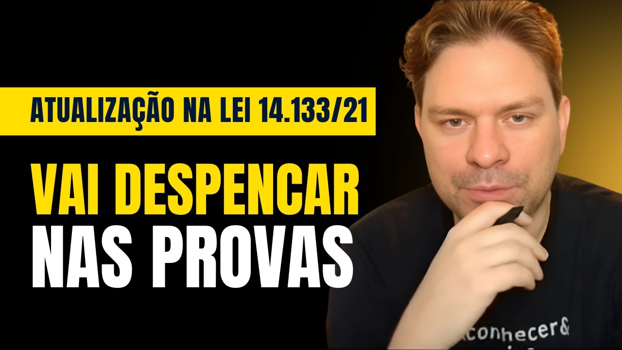 ATUALIZAÇÃO DA LEI DE LICITAÇÕES (14.133/21): SICX