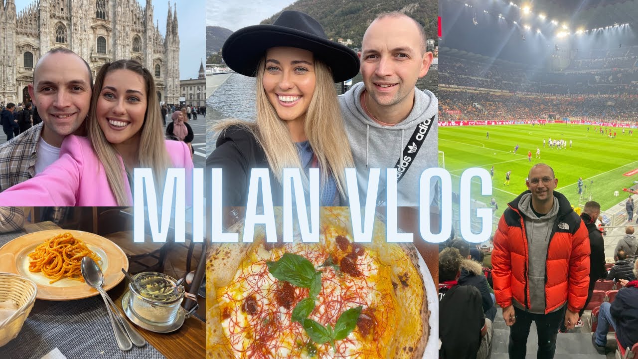 MILAN VLOG | lake como, San Siro Stadium, bath & body works, duomo, navigli canal