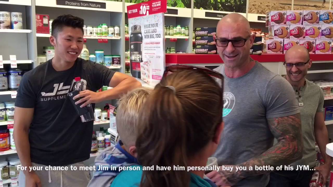 Jim Stoppani Buys JYM at GNC for JYM Army Columbus!