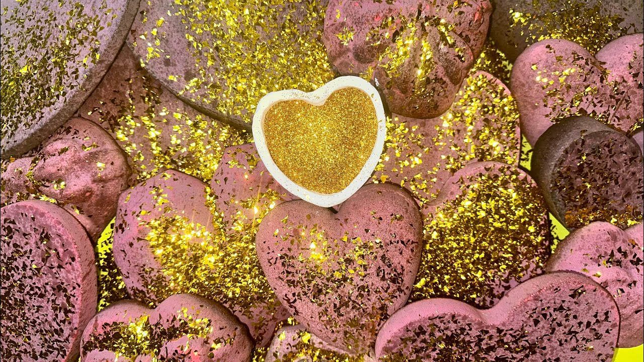 Heart 💣 and Crunchy Reforms ✨♥️✨ •ASMR• •SLEEP AID• •GYMCHALK CRUSHING•