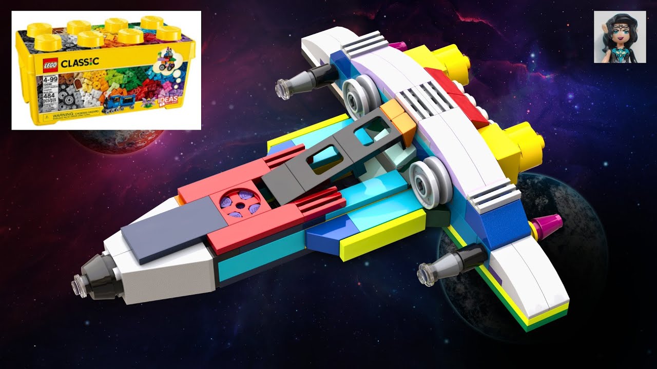 STAR FIGHTER Lego classic 10696 ideas How to build