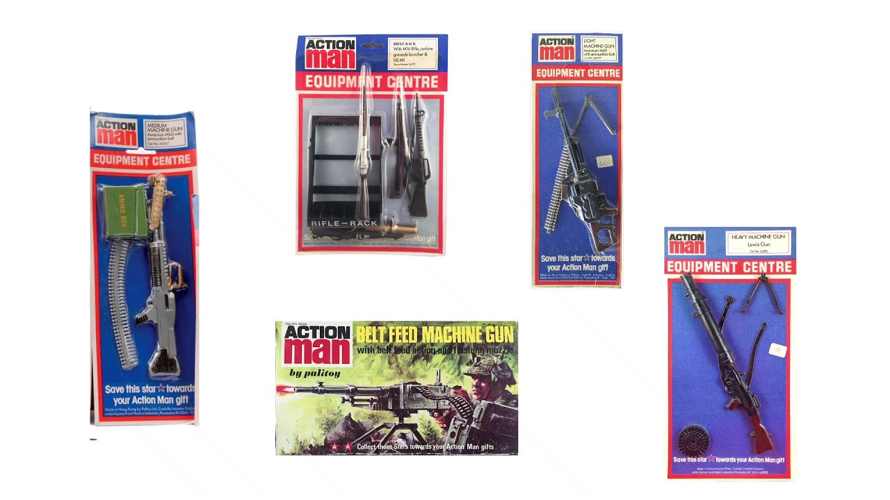 ACTION MAN WEAPON ACCESSORIES SUPER CUT