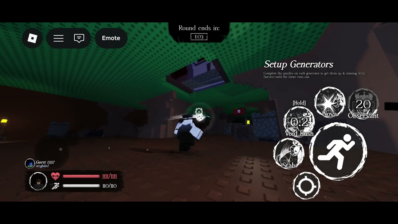 Playing with serghkid!
