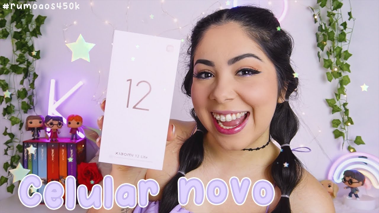 CELULAR NOVO e PERFEITO | Xiaomi Mi 12 Lite Rosa