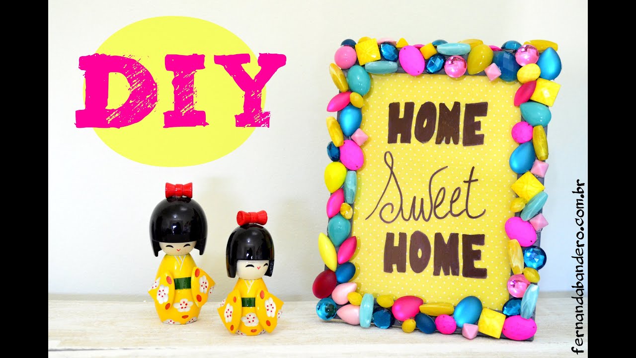 DIY Quadro de Recados Decorado