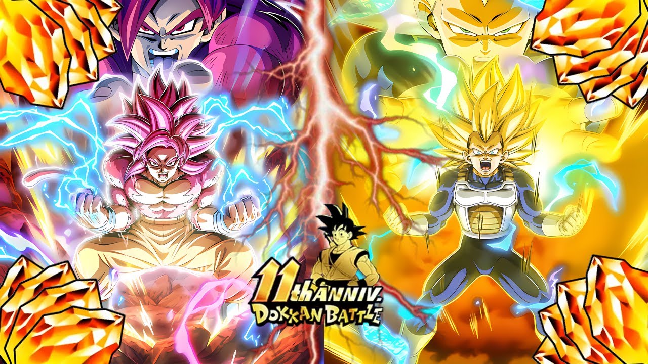 INSANE SUMMONS WHAT??!! 😹😹😹 11TH ANNIVERSARY DBZ: DOKKAN BATTLE