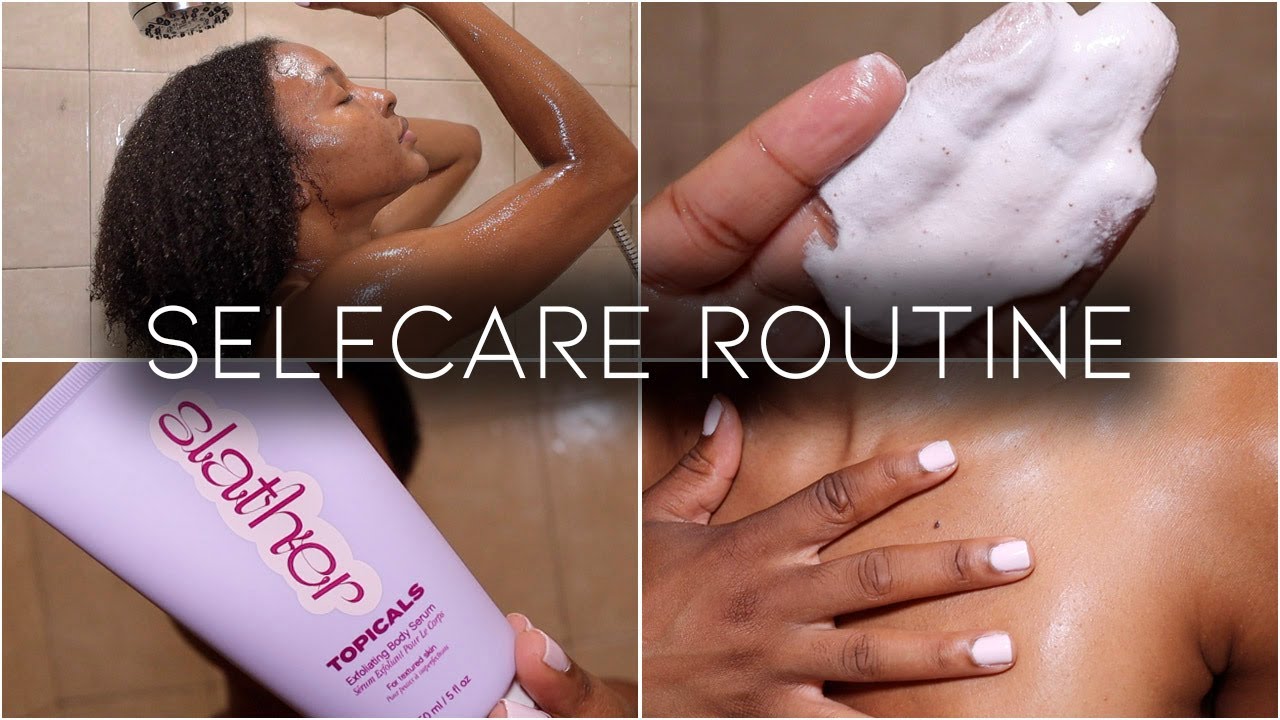 SELFCARE ROUTINE | WASH DAY, SHOWER ROUTINE, BODYCARE | FOR GLOWING, SOFT SKIN | KENSTHETIC