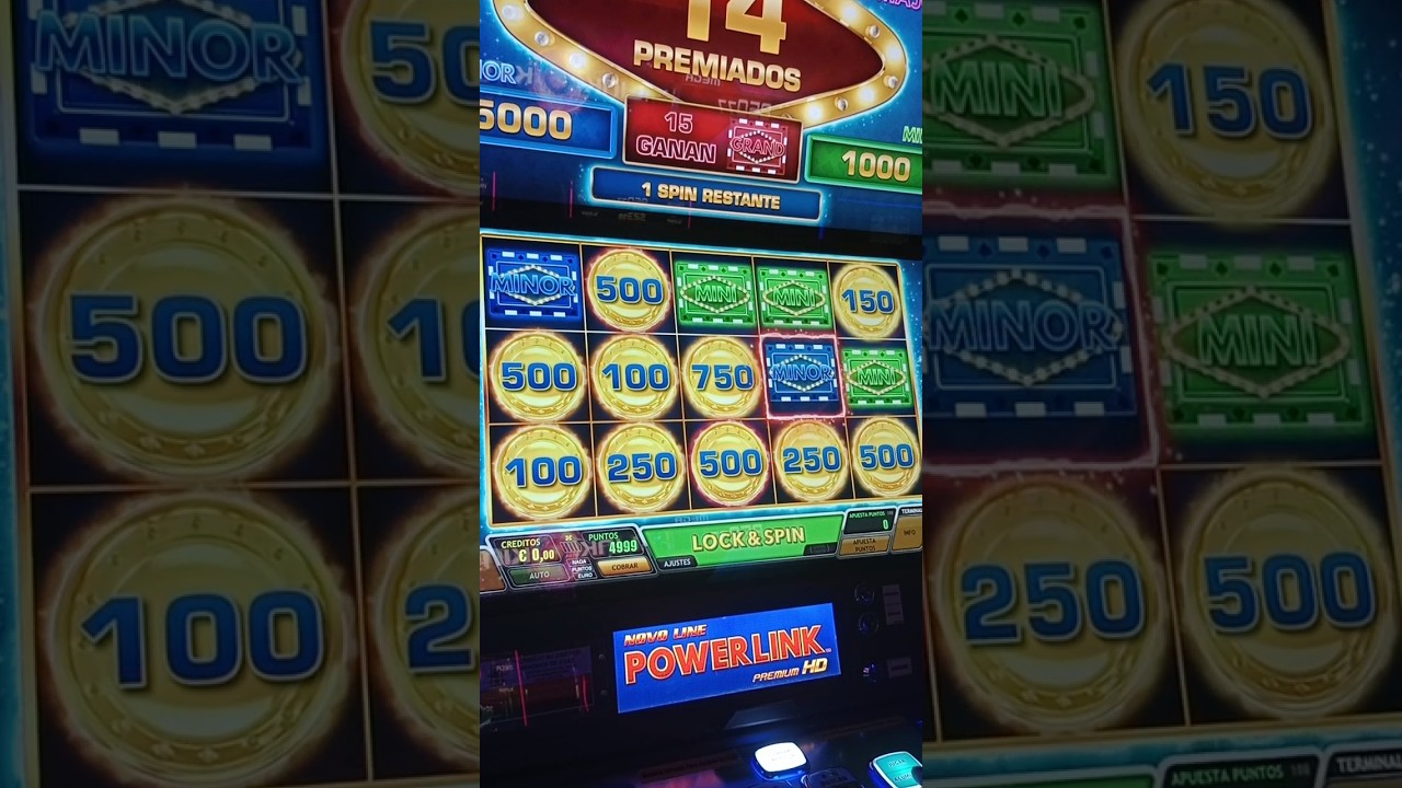 MEGA JACKPOT JUEGO POWER LINK APUESTA 1&euro; #casino #ruleta #dinero #apuestas #slots #casinogames