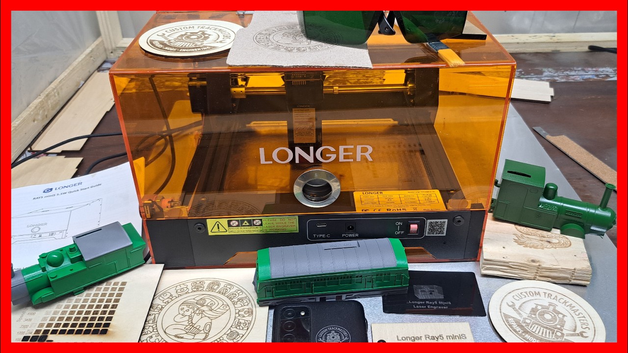 Лазерный гравер Longer Ray5 miniS 5,5 Вт