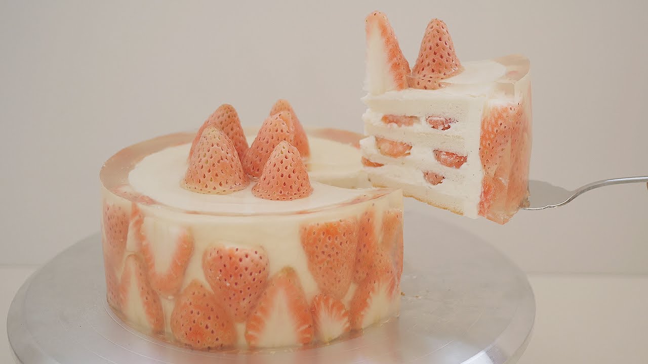 투명 케이크 (Jelly Cake)
