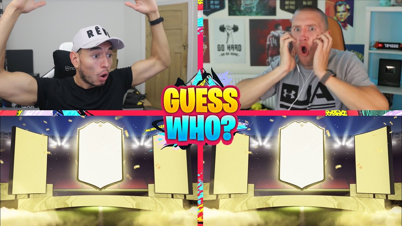 THIS IS MADNESS!!! INSANE *PRIME ICON ONLY* GUESS WHO FIFA vs REEV!!! (ICON GUESS WHO)