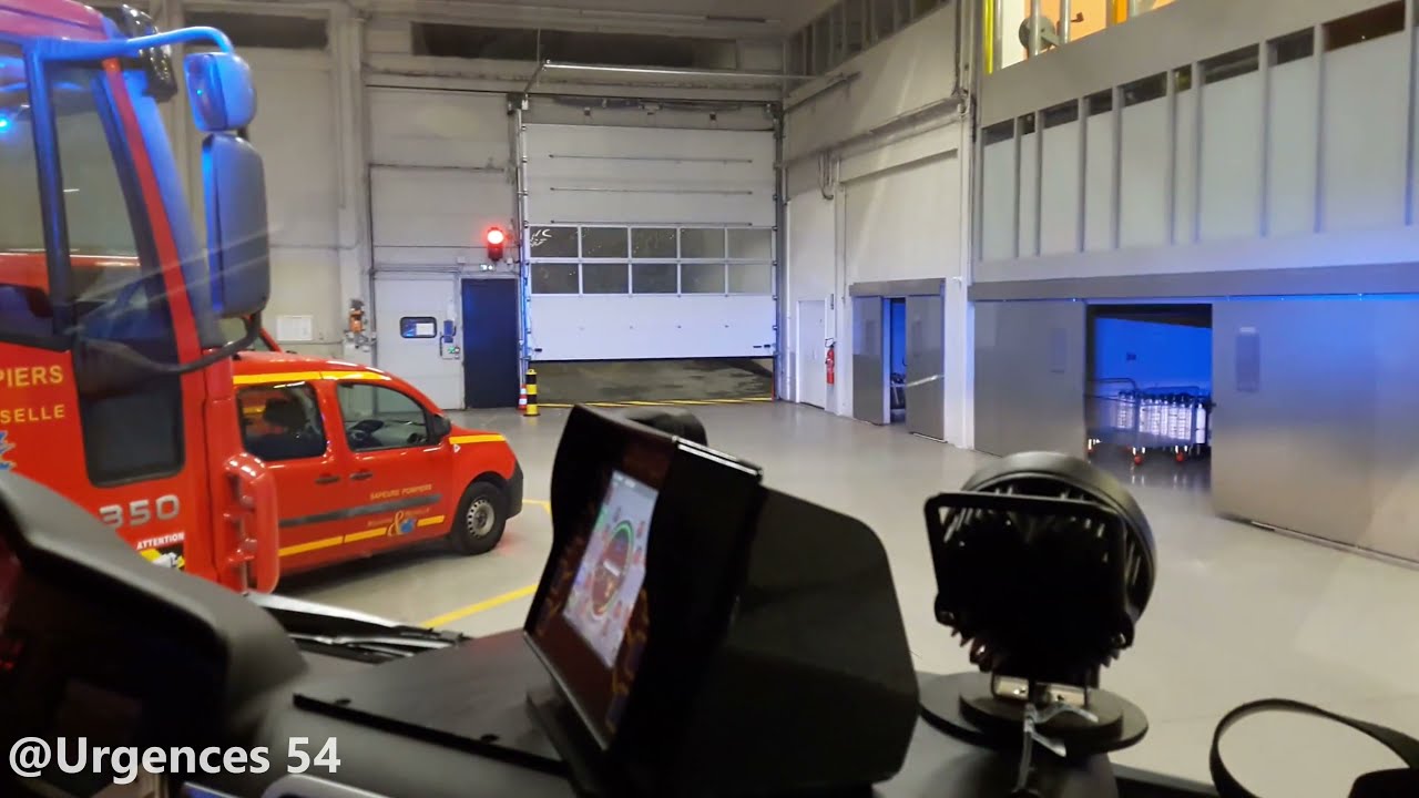 [Immersion] D&eacute;part FPTSR Gentilly pour feu &eacute;lectrique// Nancy fire engine responses to electric fire
