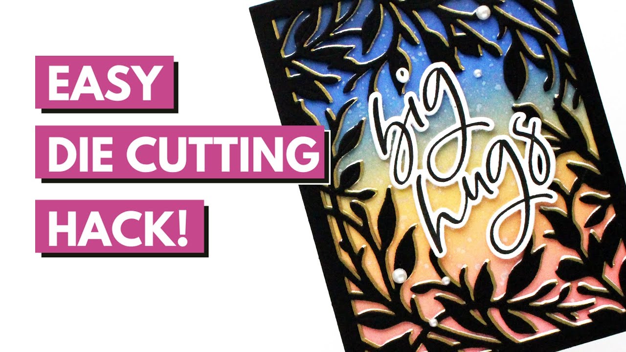 EASY Die Cutting Hack To Use With Cover Plates!