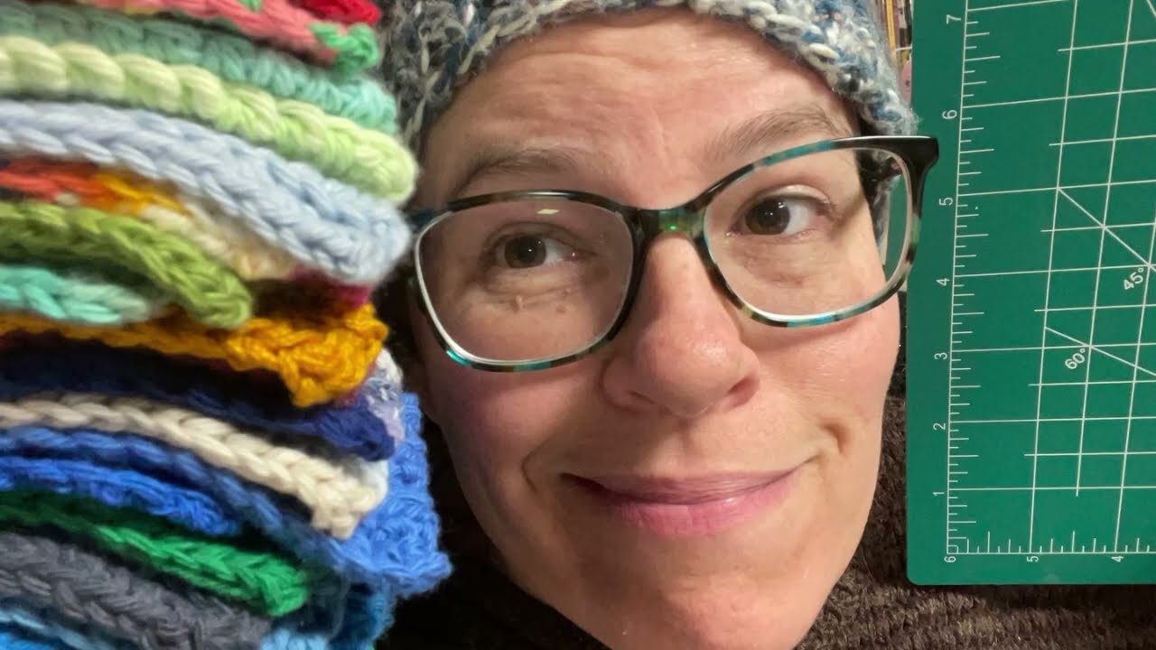 Cotton Yarn Investigation measuring their size #cottonyarn #recycledyarn #yarn #yarnlover #yarnlover