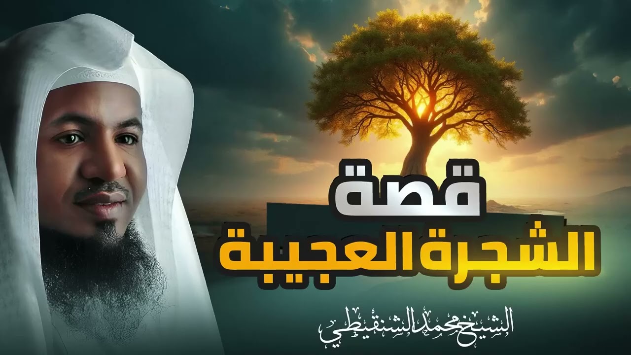 قصة الشجرة العجيبة   قصة اكثر من رائعة ستتمنى ان لاتنتهى   الشيخ محمد الشنقيطي 🎙️