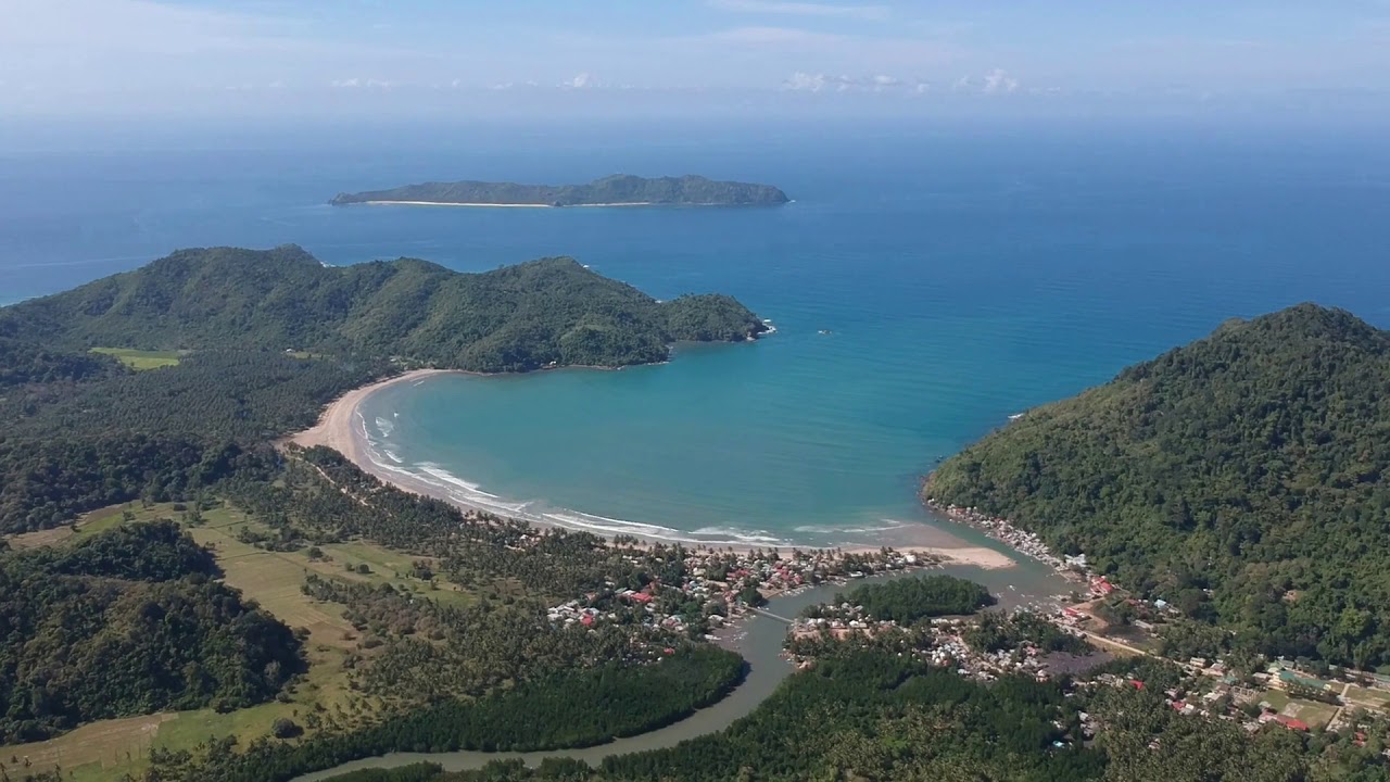 VIEW FROM TOP BUCANA BEACH, DULI BEACH, DAGMAY BEACH, NACPAN BEACH