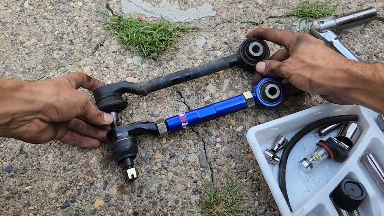 Meagan Racing rear camber kit on 2002 Honda accord installation