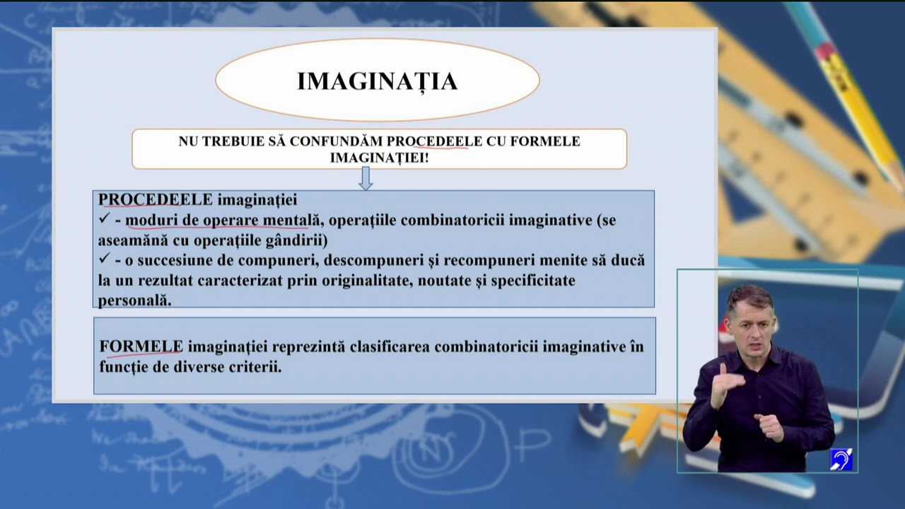 TeleŞcoala: Psihologie clasa a XII-a – Procesele cognitive superioare. Limbajul (@TVR2)