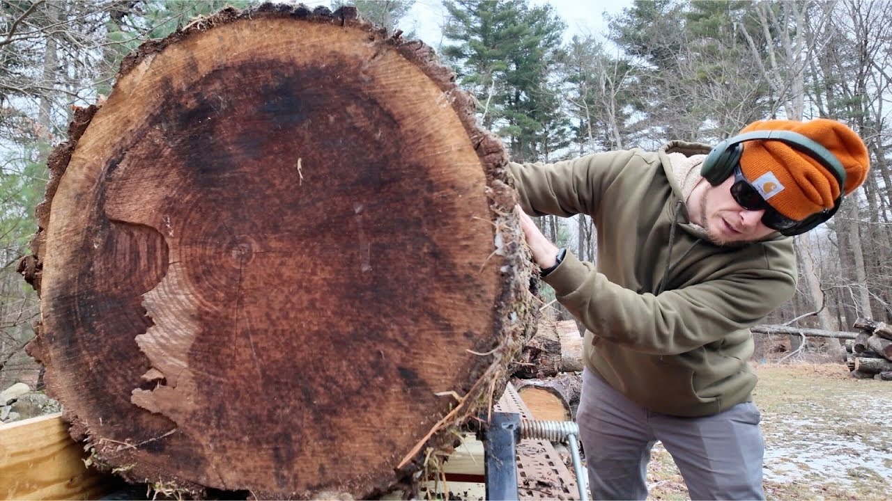 Making Black Walnut slabs - Struggling with an entry-level sawmill
