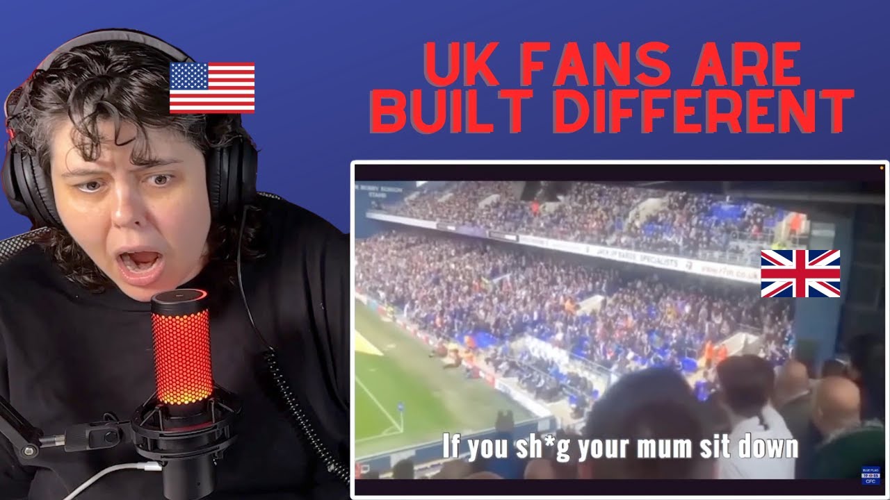 American Reacts to UK Football Chants… WHY ARE THEY SO GOOD?! 🇬🇧⚽