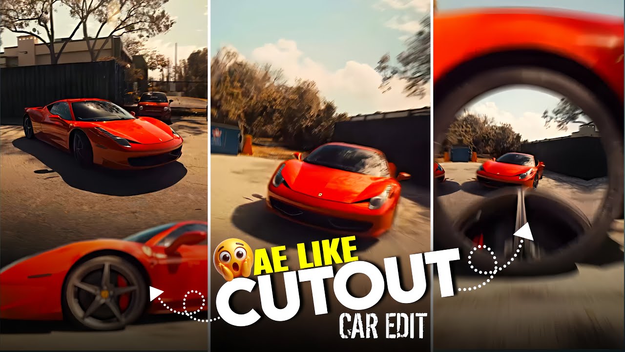 CapCut AE like CAR Edit Tutorial | Car Reels Editing CAPCUT ✨