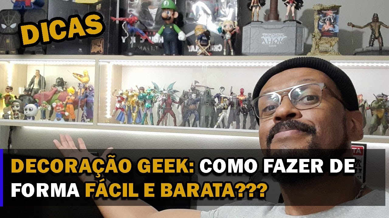 COMO FAZER UM AMBIENTE GEEK DE FORMA FÁCIL E BARATA