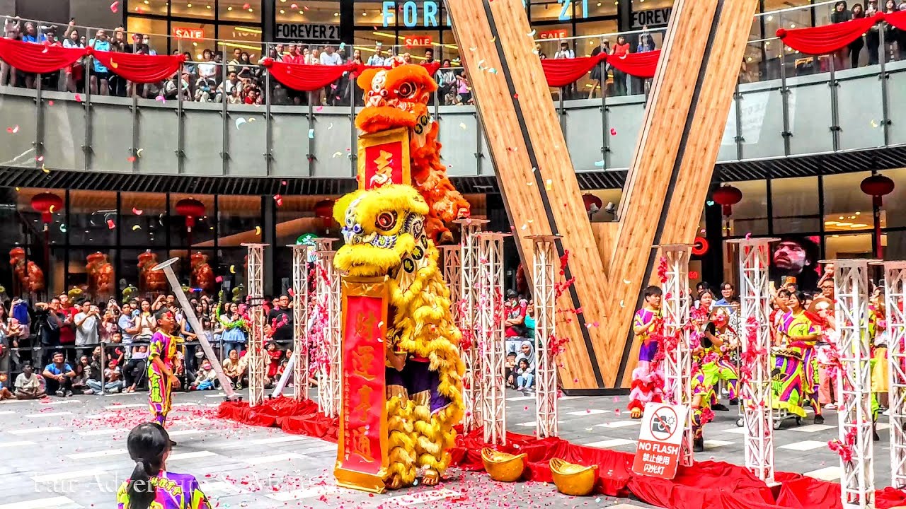 🇲🇾🏮CNY2025🐉 ACROBATIC LION DANCE 🐉 XUAN LONG 🐲 LaLaport BBCC KUALA LUMPUR 🐲🏮 舞獅 Múa Lân 🏮